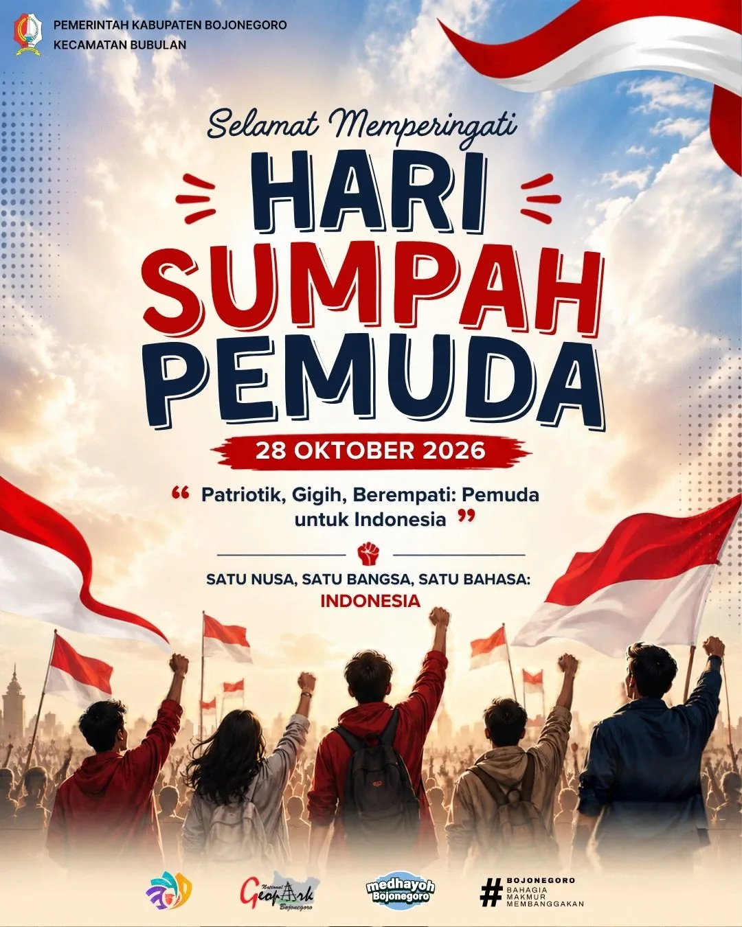 Selamat Memperingati Hari Sumpah Pemuda 2026 : Kecamatan Bubulan