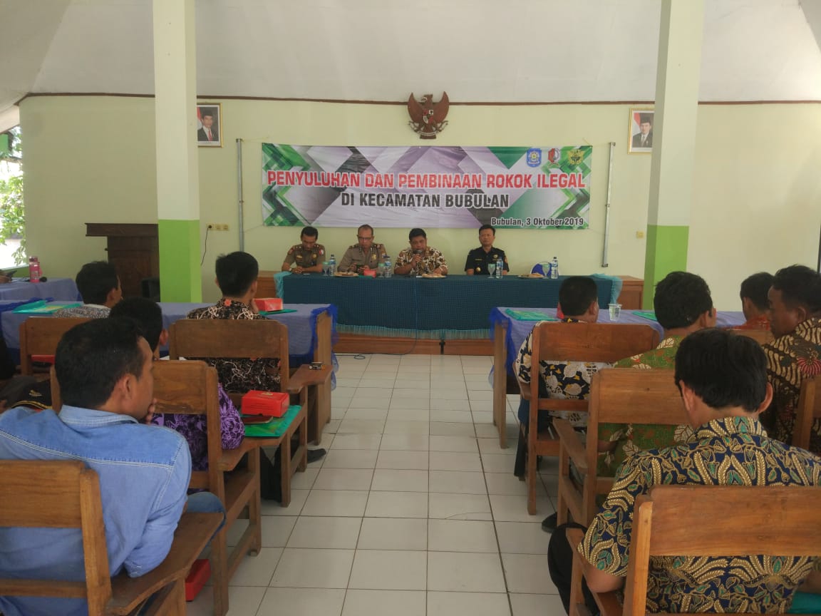 Penyuluhan dan Pembinaan Rokok Ilegal
