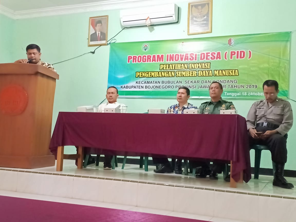 Program Inovasi Desa (PID) di Kecamatan Bubulan