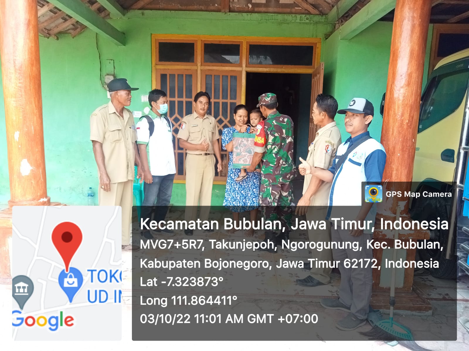BANSOS KEPADA BALITA STUNTING DI KECAMATAN BUBULAN
