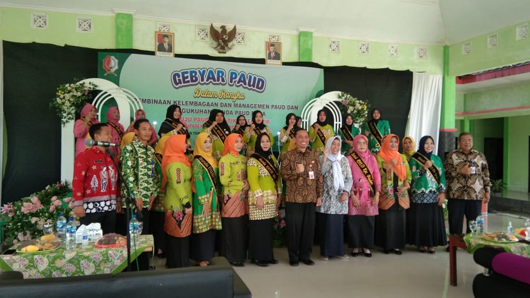 PENGUKUHAN BUNDA PAUD DESA DAN GEBYAR PAUD KABUPATEN BOJONEGORO TAHUN 2023