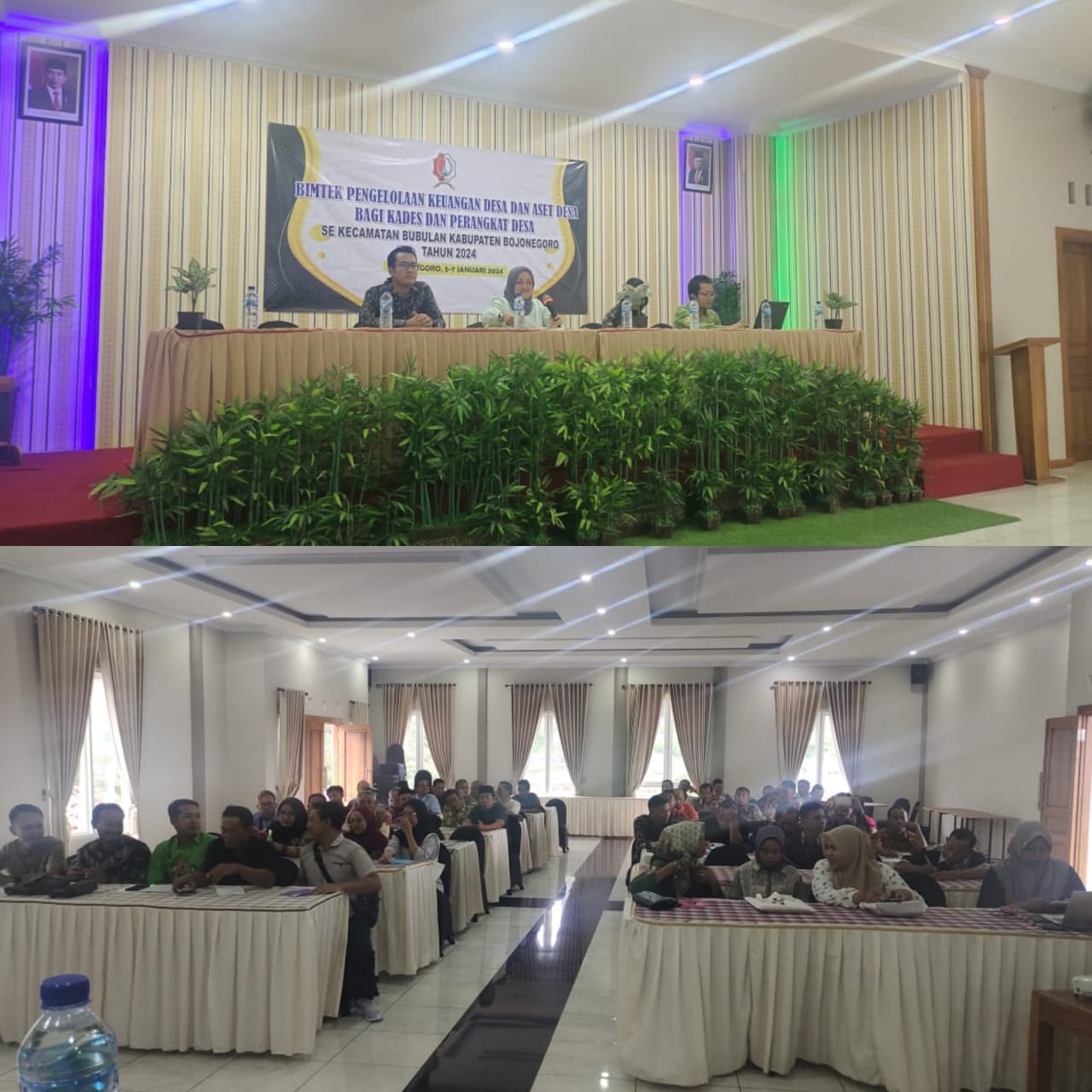 BIMTEK PENGELOLAAN KEUANGAN DESA DAN ASET DESA SE KECAMATAN BUBULAN