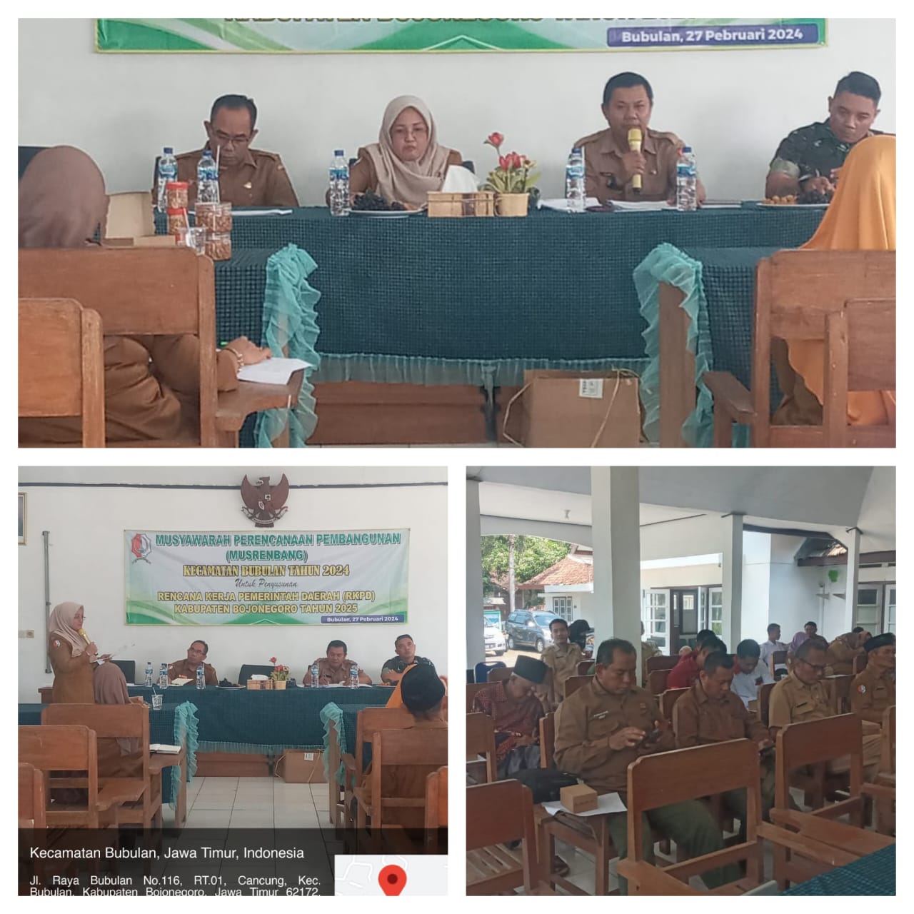 MUSRENBANG KECAMATAN BUBULAN TH 2024 UNTUK PENYUSUNAN  RKPD TH 2025