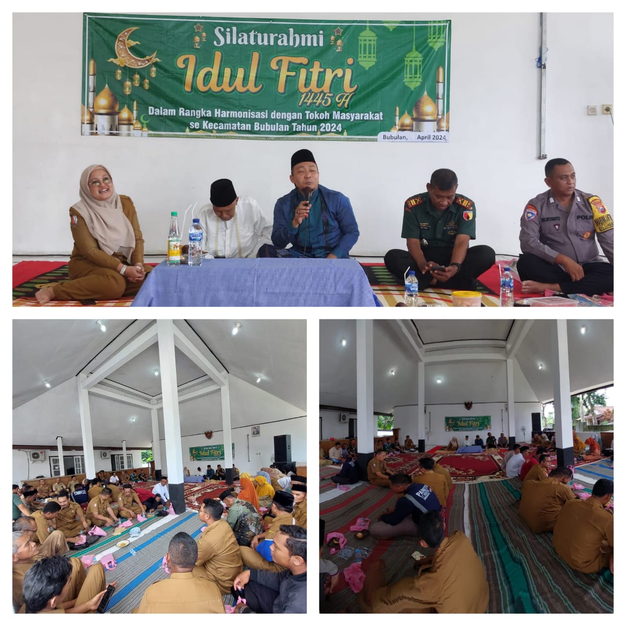 SILATURAHMI IDUL FITRI 1445 H DALAM RANGKA HARMONISASI DENGAN TOKOH MASYARAKAT