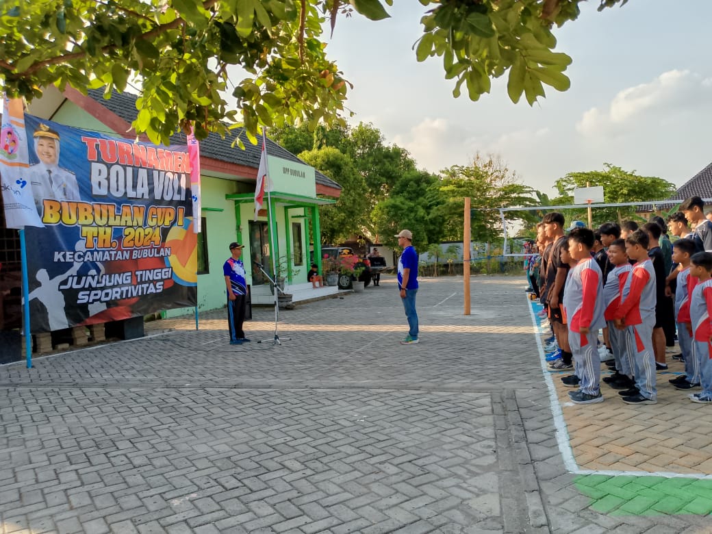 PEMBUKAAN TURNAMEN BOLA VOLLY BUBULAN CUP TAHUN 2024