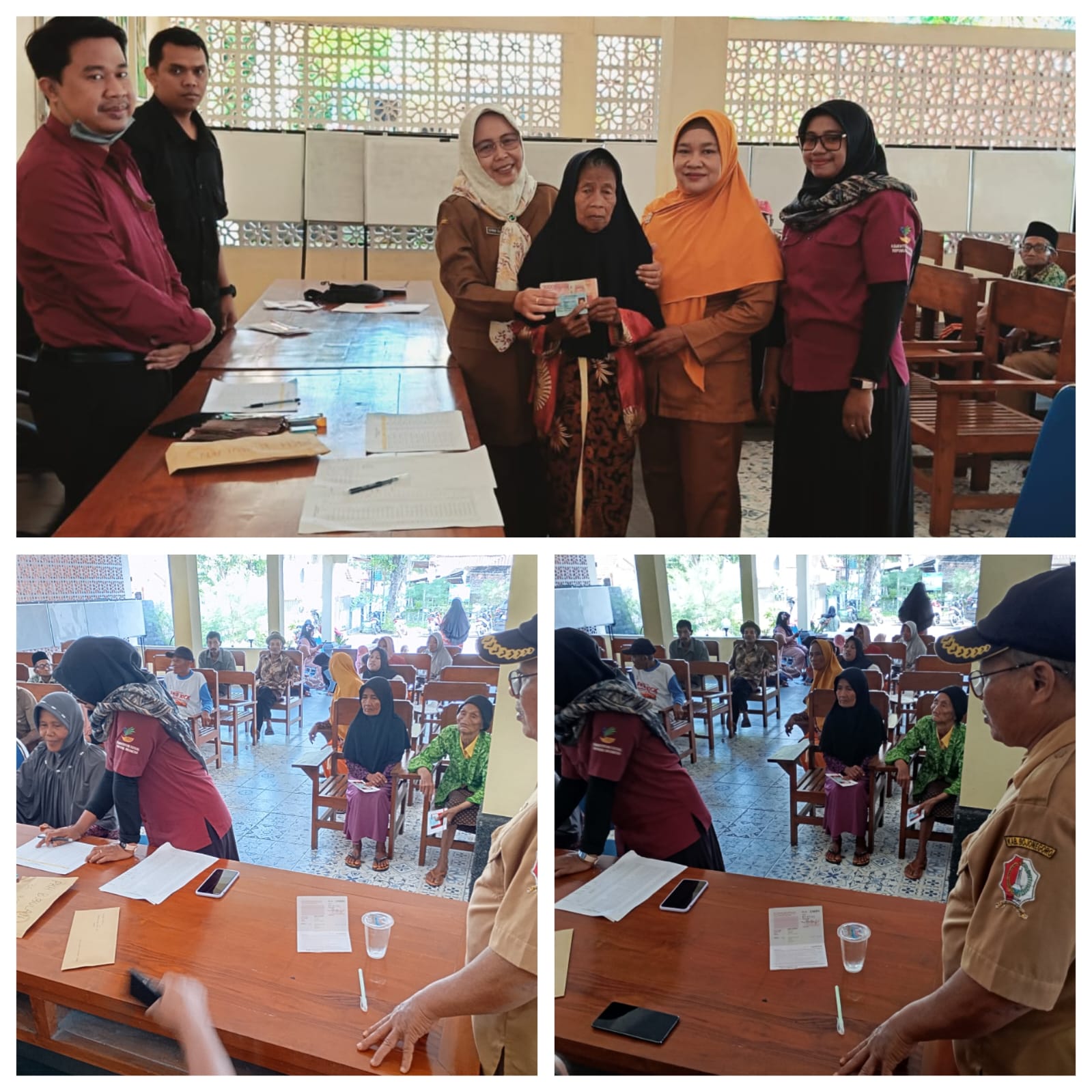 PEYALURAN BANSOS LANSIA TUNGGAL LANSIA SEBATANG KARA DAN PENYANDANG DISABILITAS