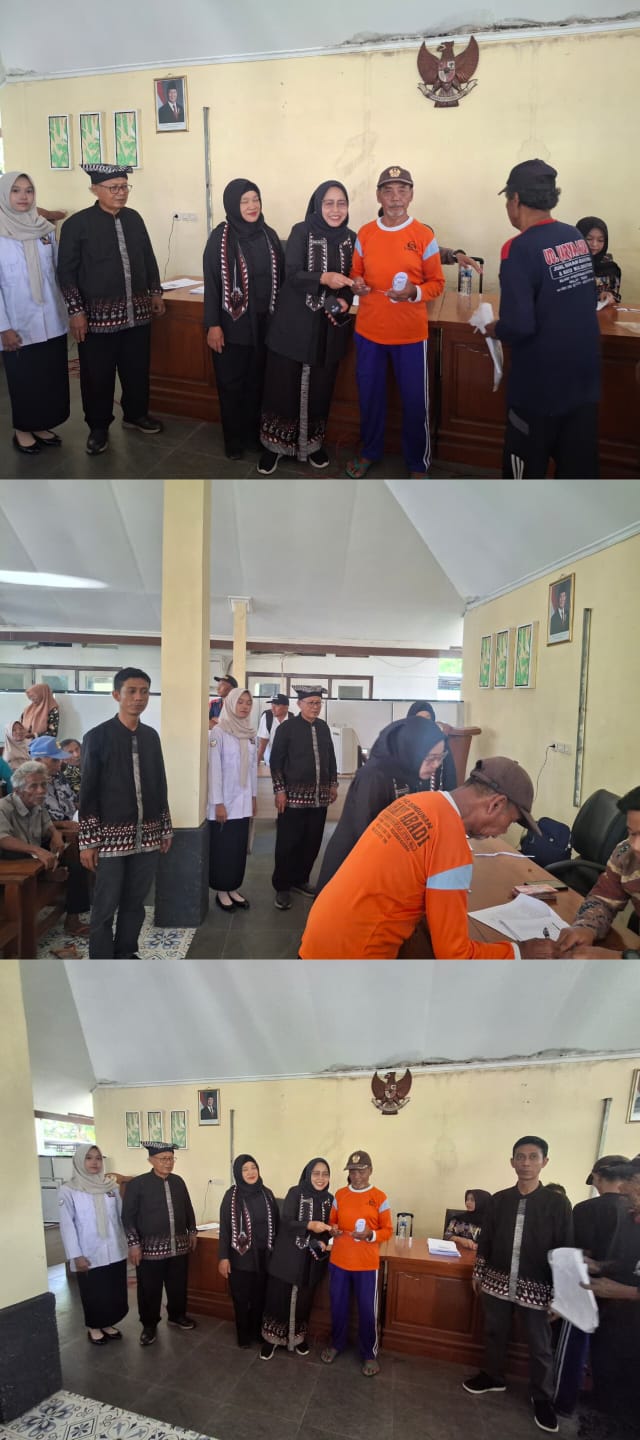 PENYALURAN BANSOS KEMISKINAN
