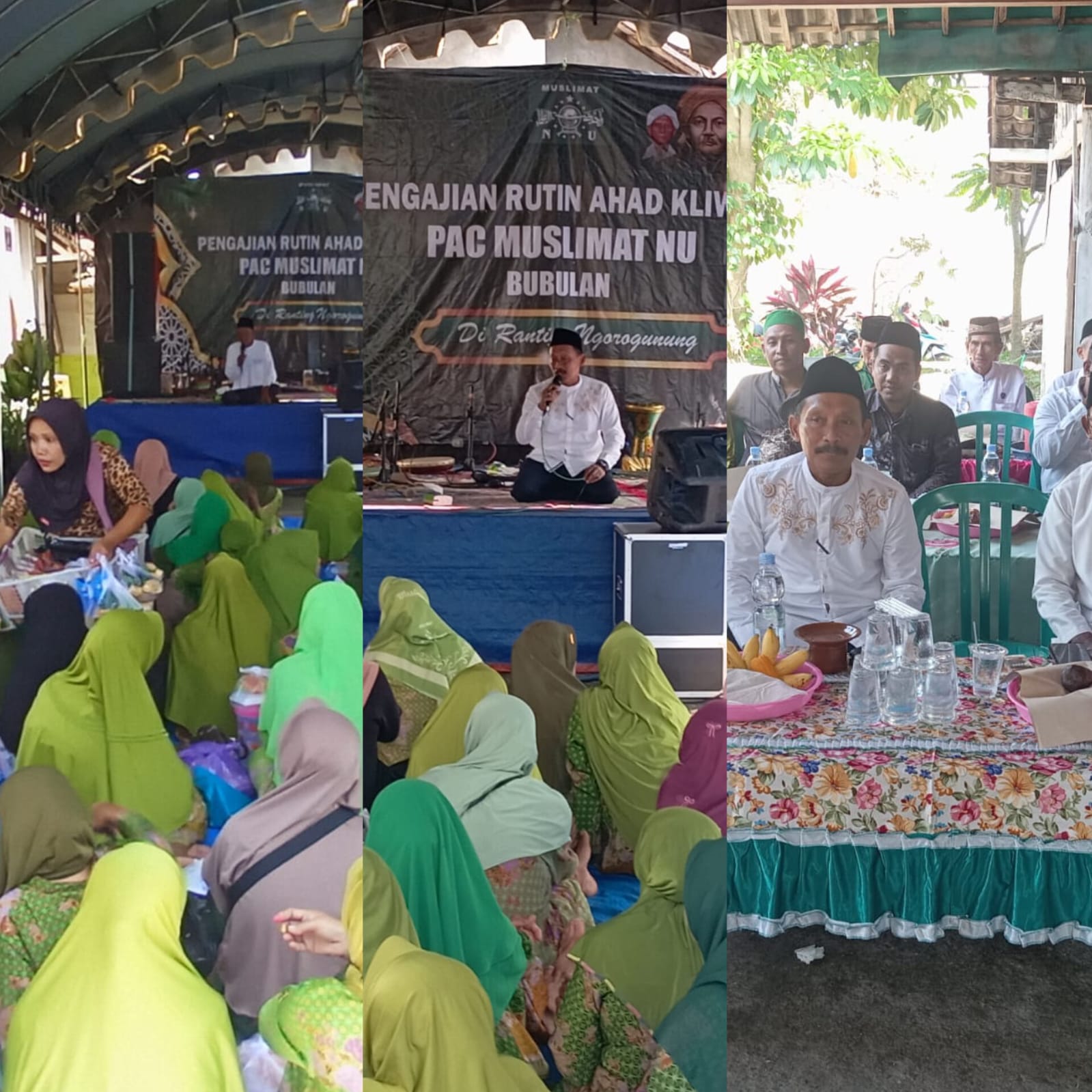 PENGAJIAN RUTIN AHAD KLIWON PAC MUSLIMAT NU KECAMATAN BUBULAN