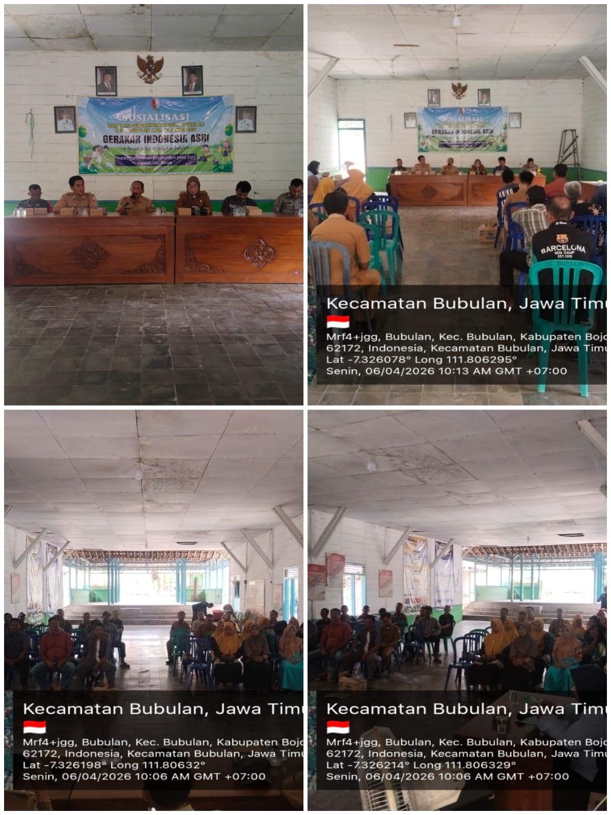SOSIALISASI MASALAH PERSAMPAHAN GERAKAN INDINESIA ASRI