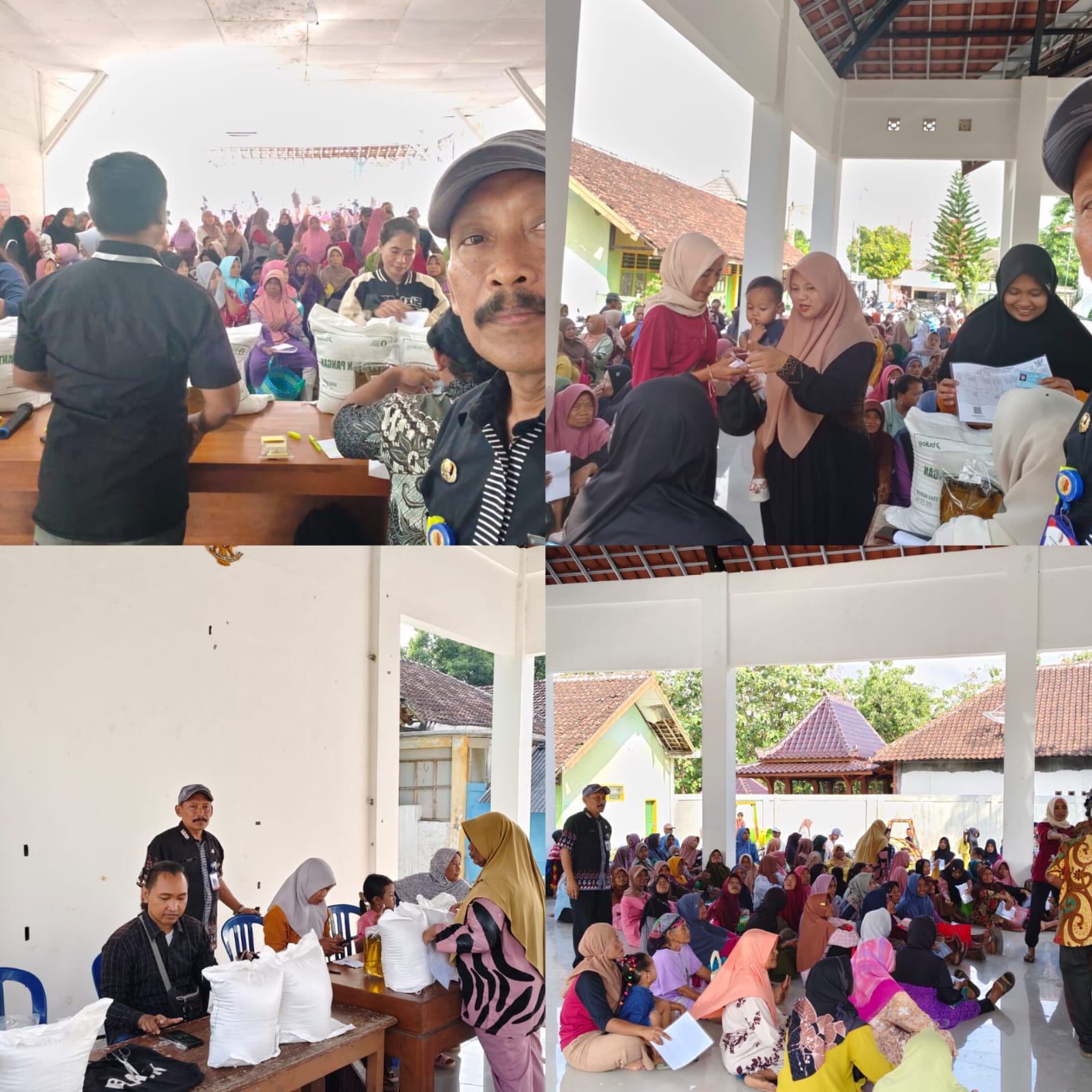 PENYALURAN BANTUAN PANGAN BERAS