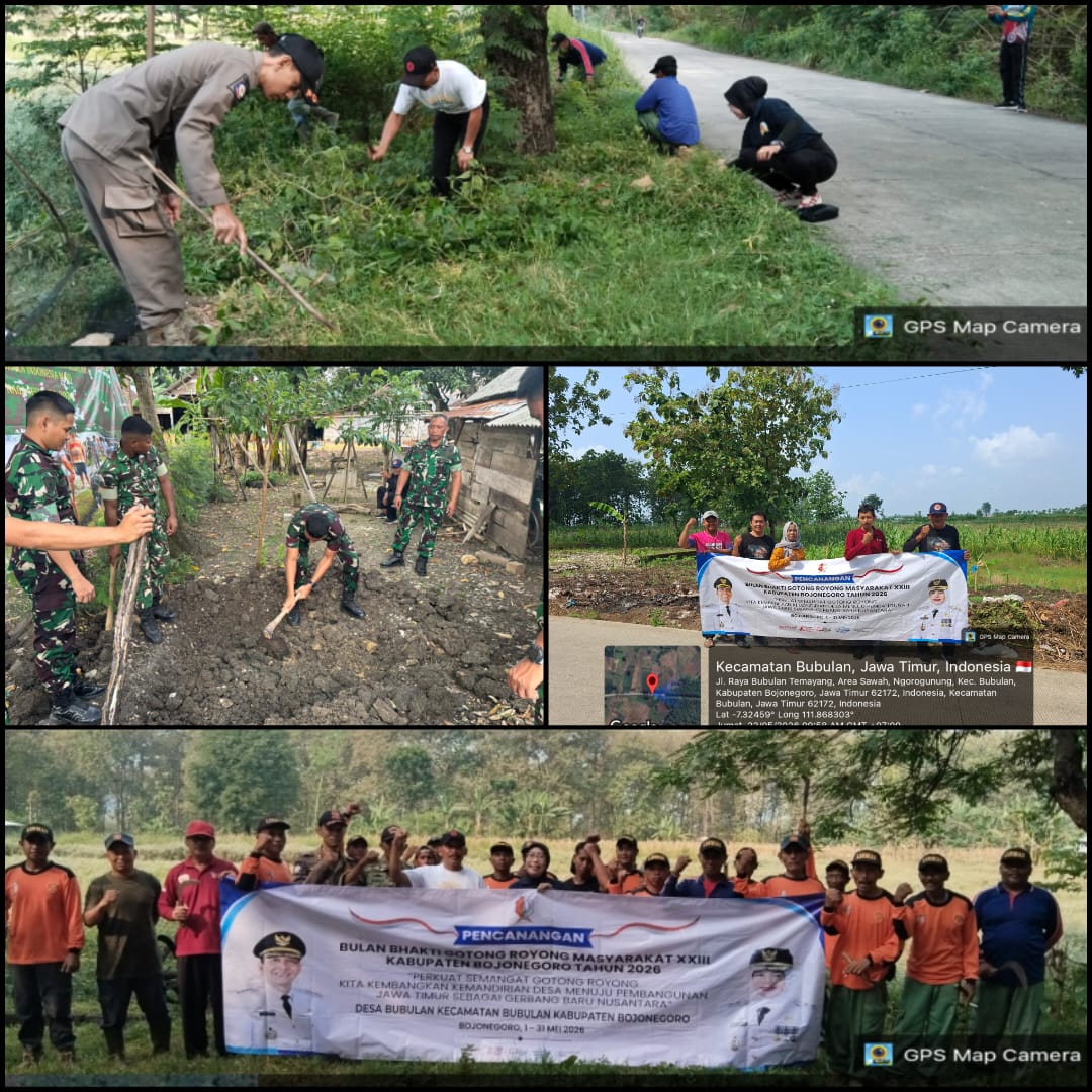 BULAN BAKTI GOTONG ROYONG MASYARAKAT ( BBGRM)