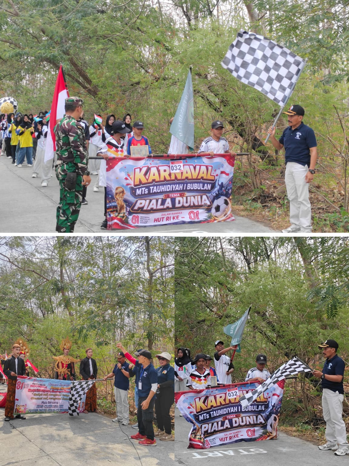 PAWAI KARNAVAL SMP/MTS, SMA,UMUM KEC. BUBULAN