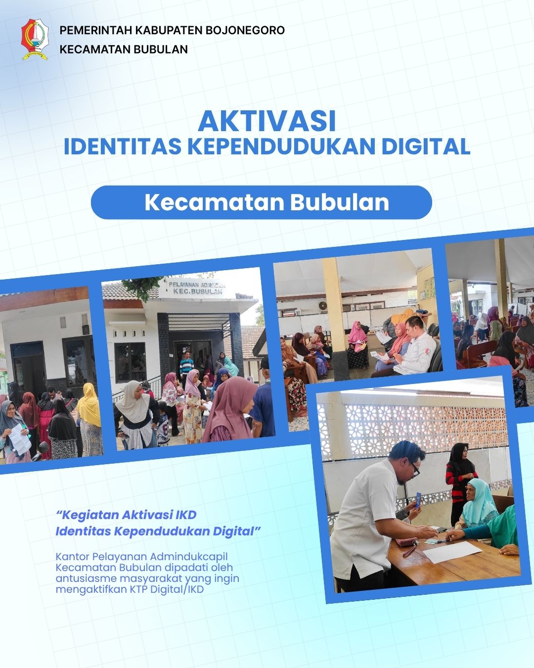 3 Hari Ramai & Kondusif! Antusiasme Warga Bubulan Go Digital melalui Aktivasi IKD