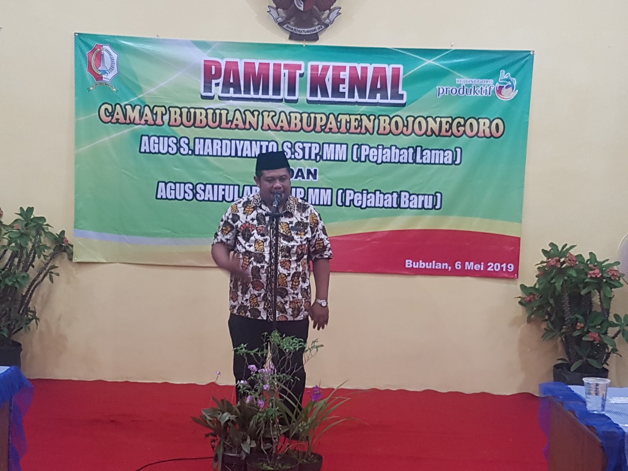 PAMIT KENAL CAMAT BUBULAN