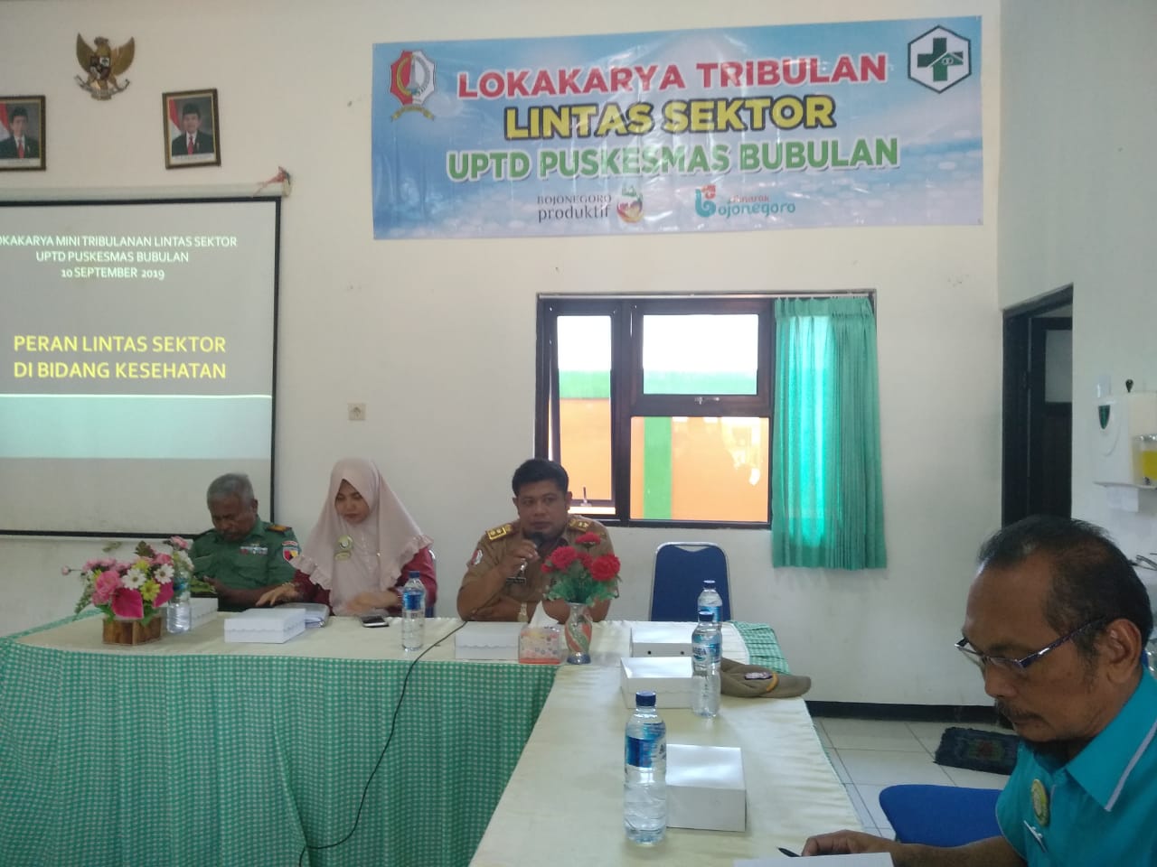 Lokarkarya Tribulan Lintas Sektor UPTD Puskesmas Bubulan