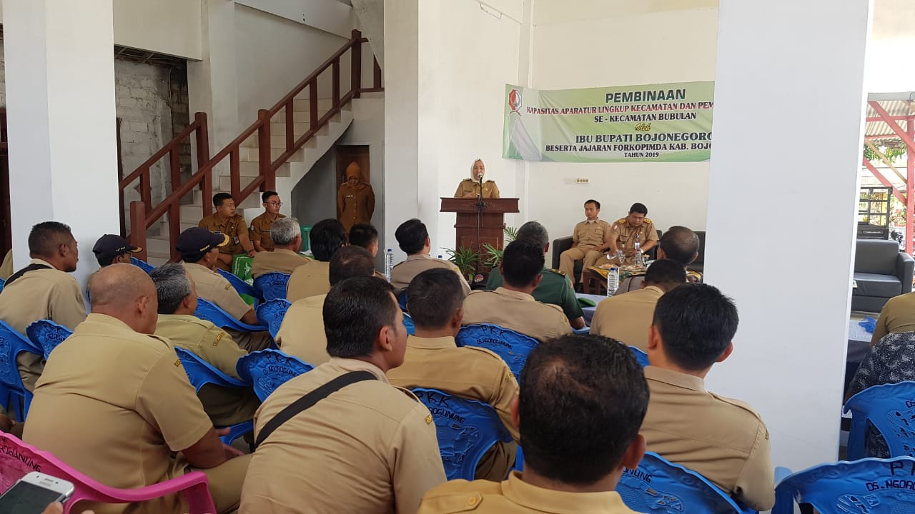 Pembinaan Kapasitas Aparatur di Lingkup Kecamatan Bubulan dan Pemerintahan Desa Se-Kecamatan Bubulan