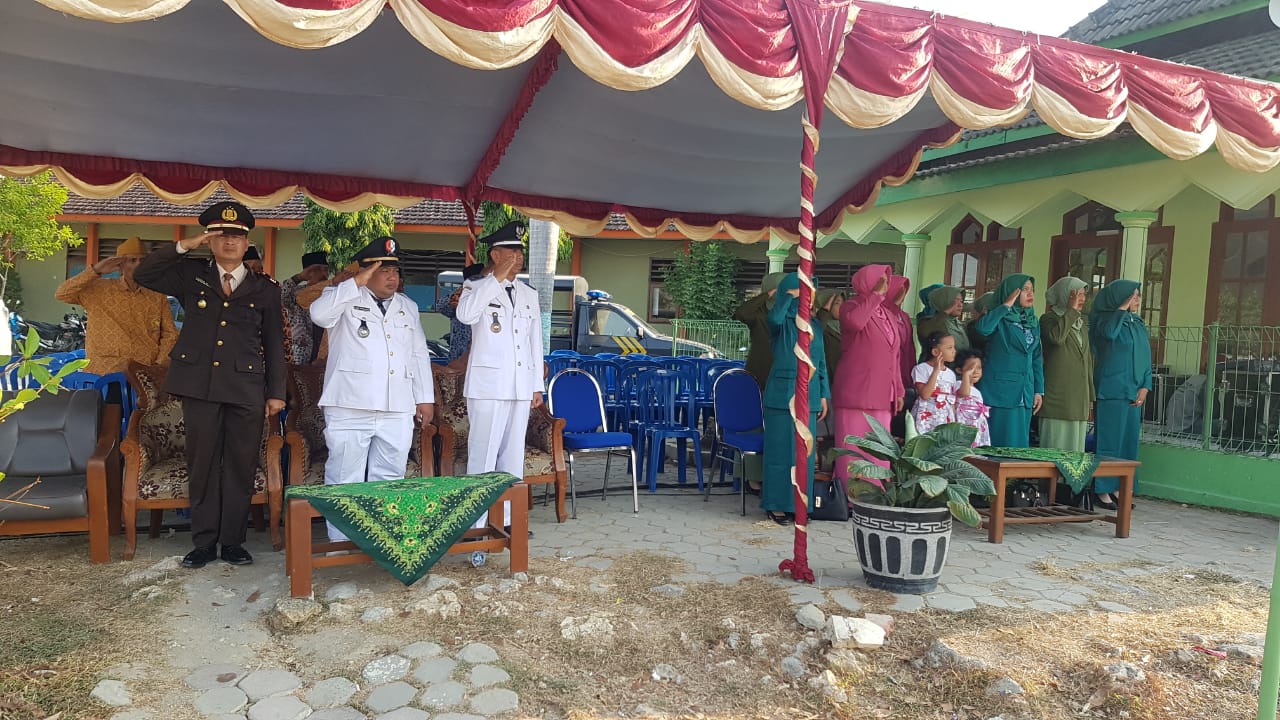 UPACARA PENURUNAN BENDARA 17 AGUSTUS 2019