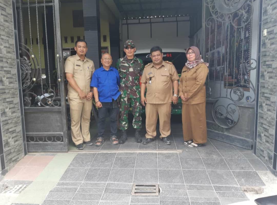 Kunjungan Bapak Dandim ke desa Bubulan Kecamatan B