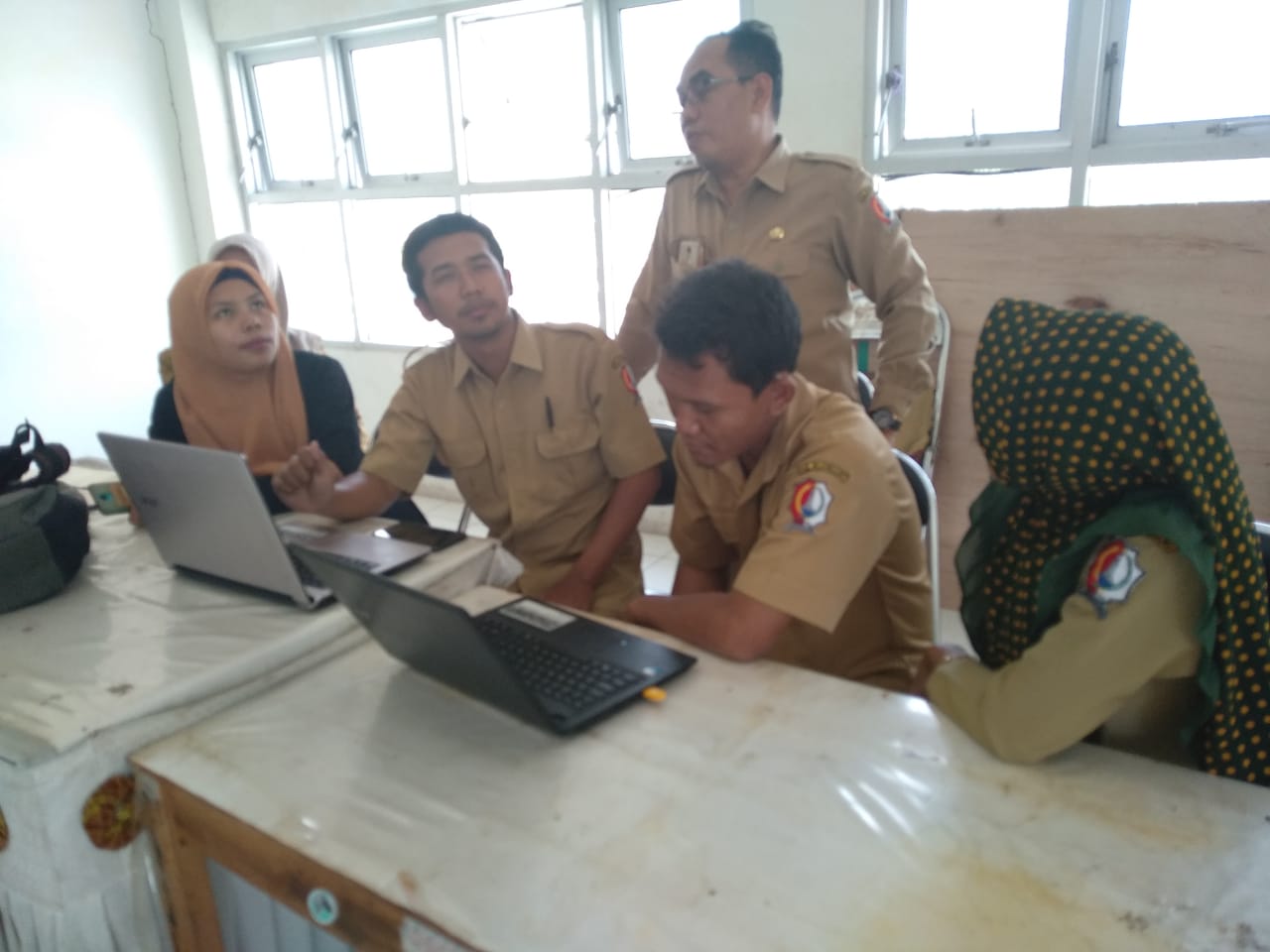 Pengisian siskeudes SE kec bubulan (24/09/2019)