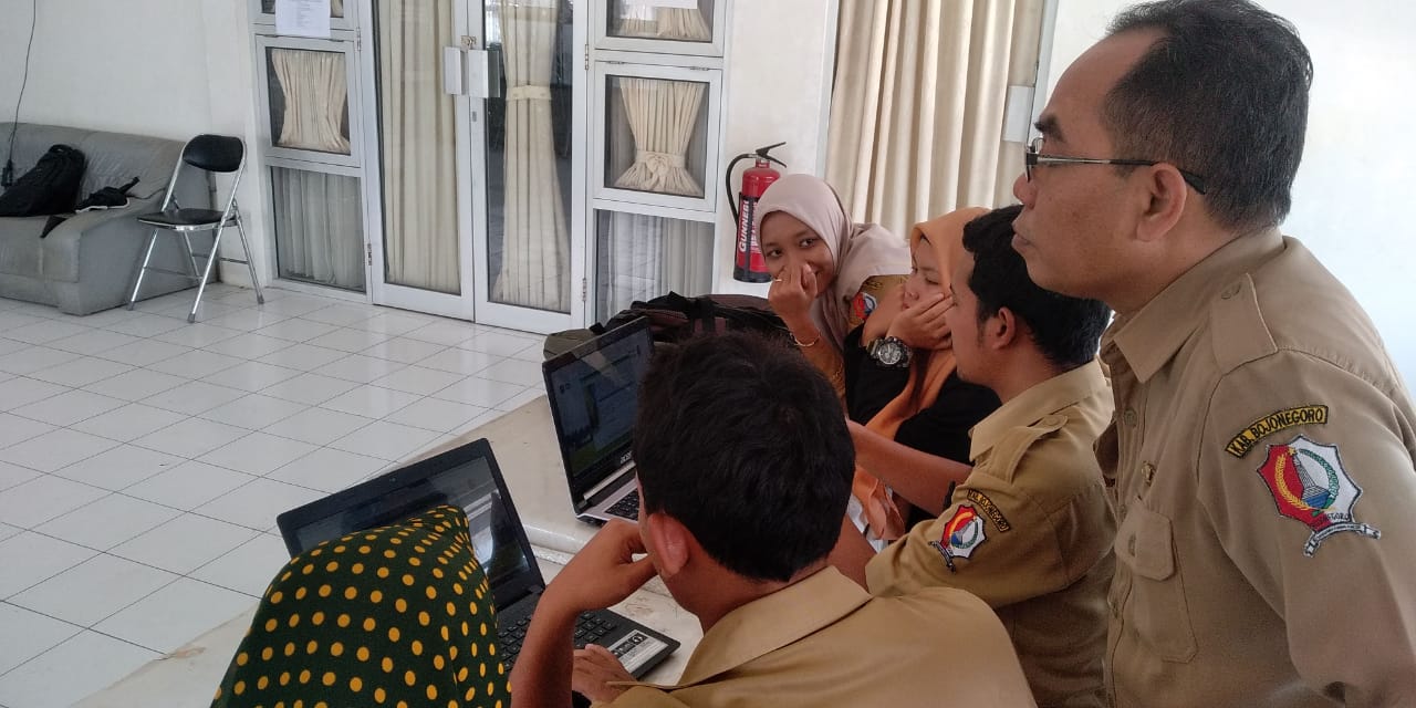 Pengisian siskeudes SE kec bubulan (24/09/2019)