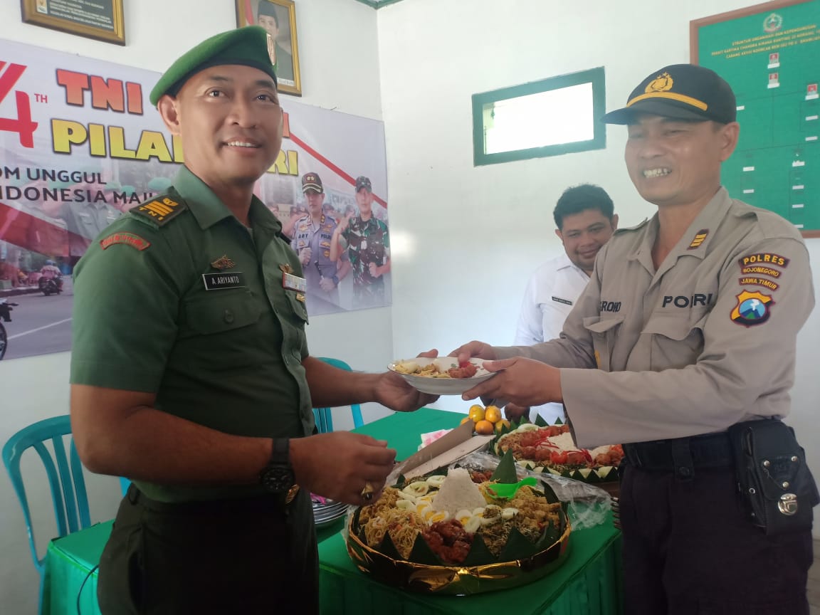 Tasyakuran Forpimcam dalam rangka HUT TNI Ke-74