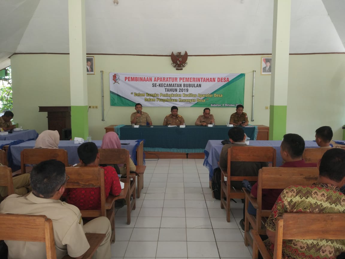 Pembinaan Aparatur Pemerintahan Desa Kec. Bubulan