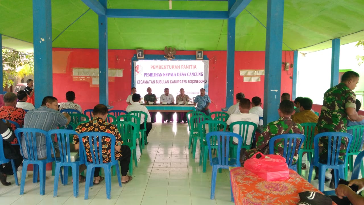 PEMBENTUKAN PANITIA PILKADES DESA CANCUNG