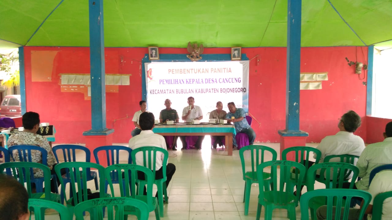 PEMBENTUKAN PANITIA PILKADES DESA CANCUNG