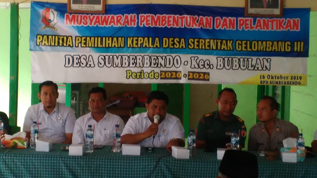 PEMBENTUKAN PANITIA DESA SUMBERBENDO