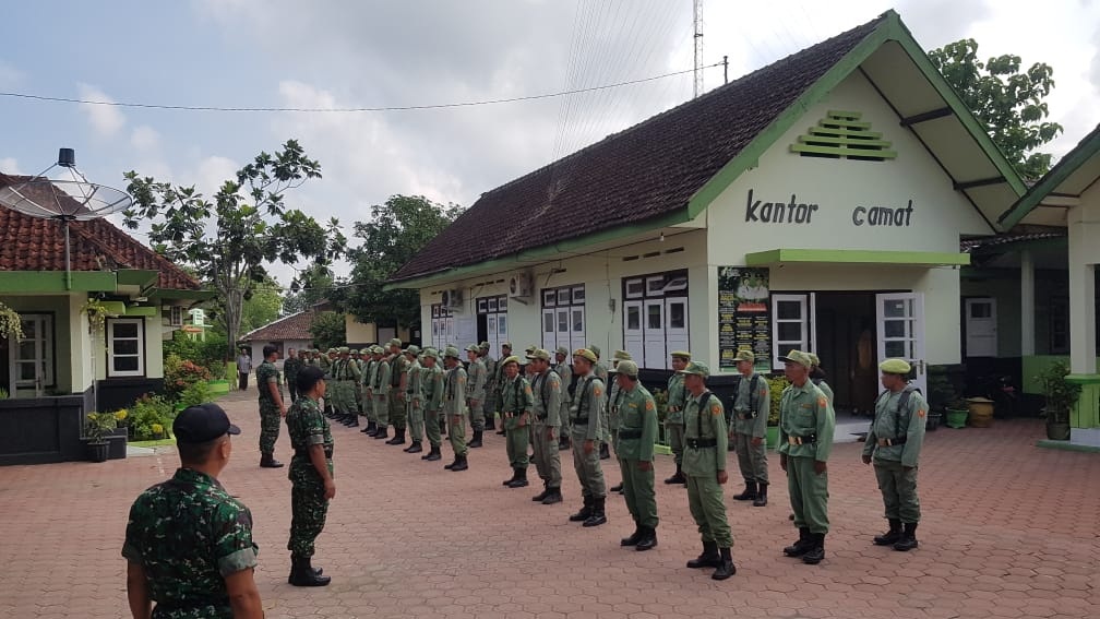 Pelatihan Satlinmas tahun 2020